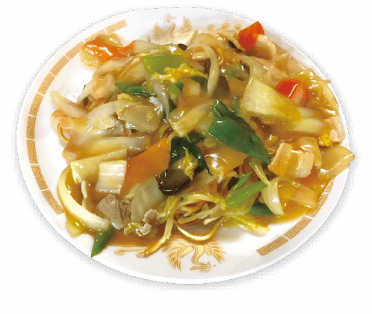 五目あんかけ焼きそば