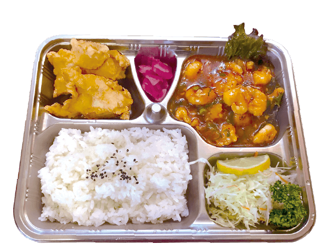 エビチリ弁当